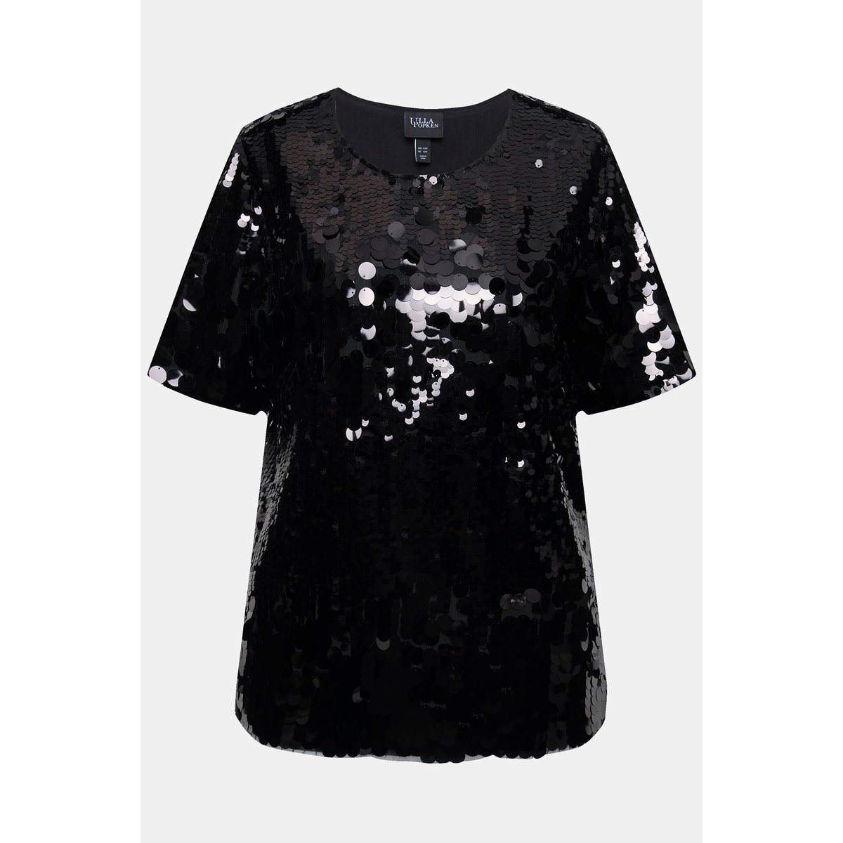 Blouse à paillettes noir, ULLA POPKEN