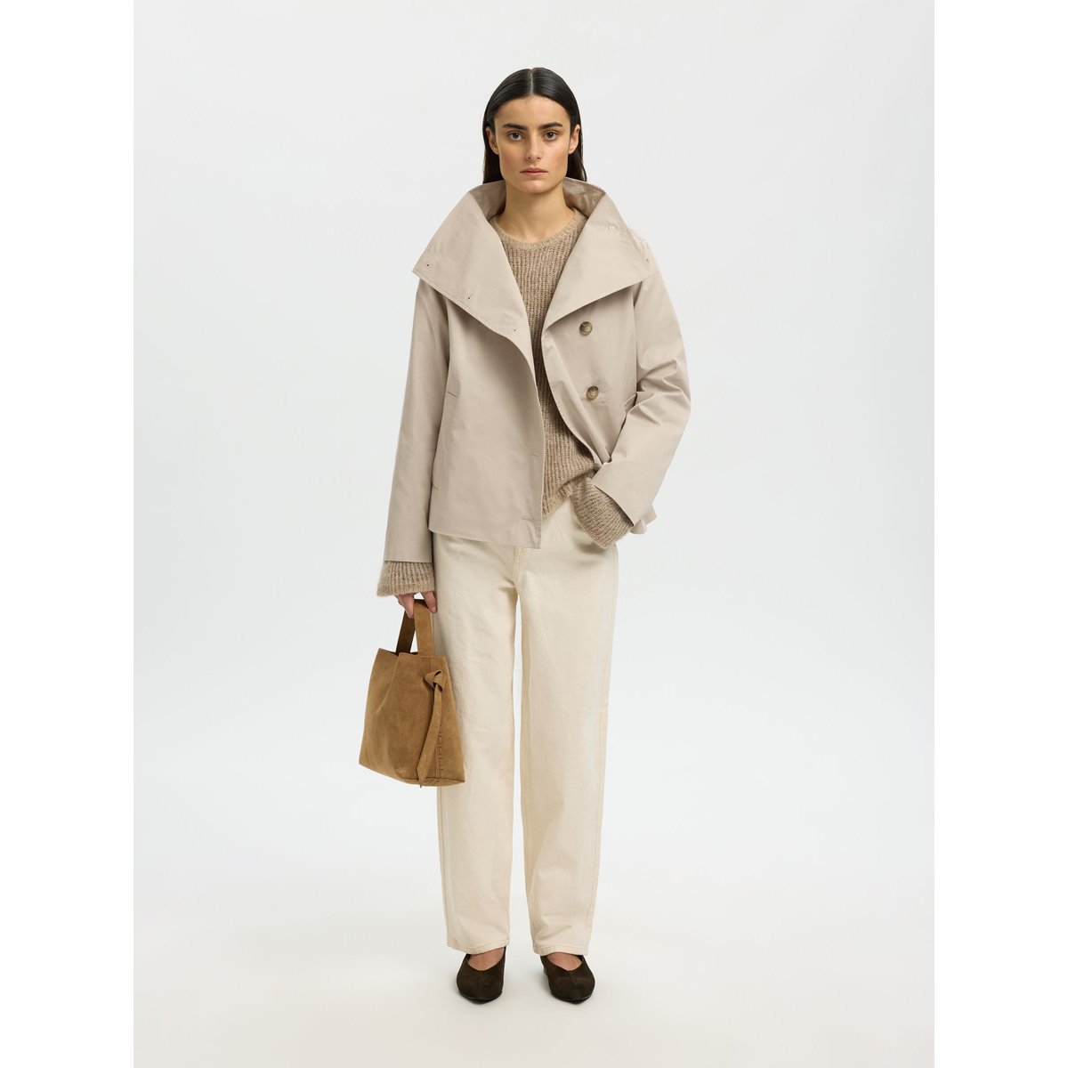 Trench pure cashmere, SELECTED