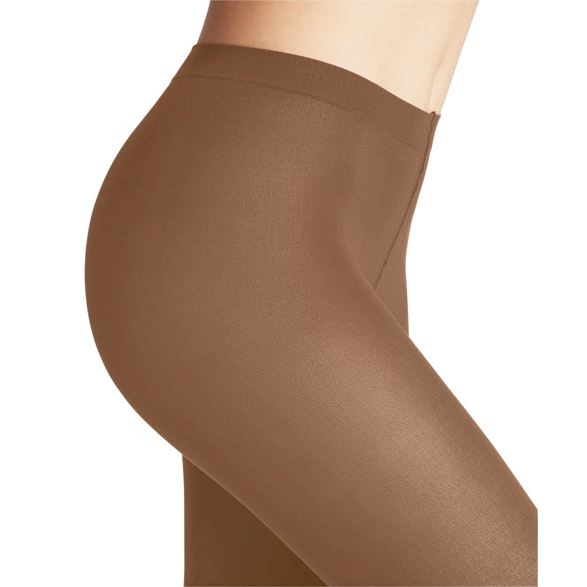 Collant Cotton Touch Opaque marron, FALKE