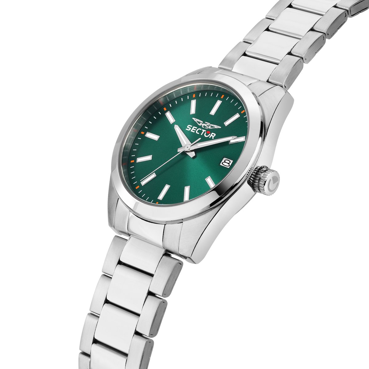 Montre 240 vert, finition : sunray, SECTOR NO LIMITS