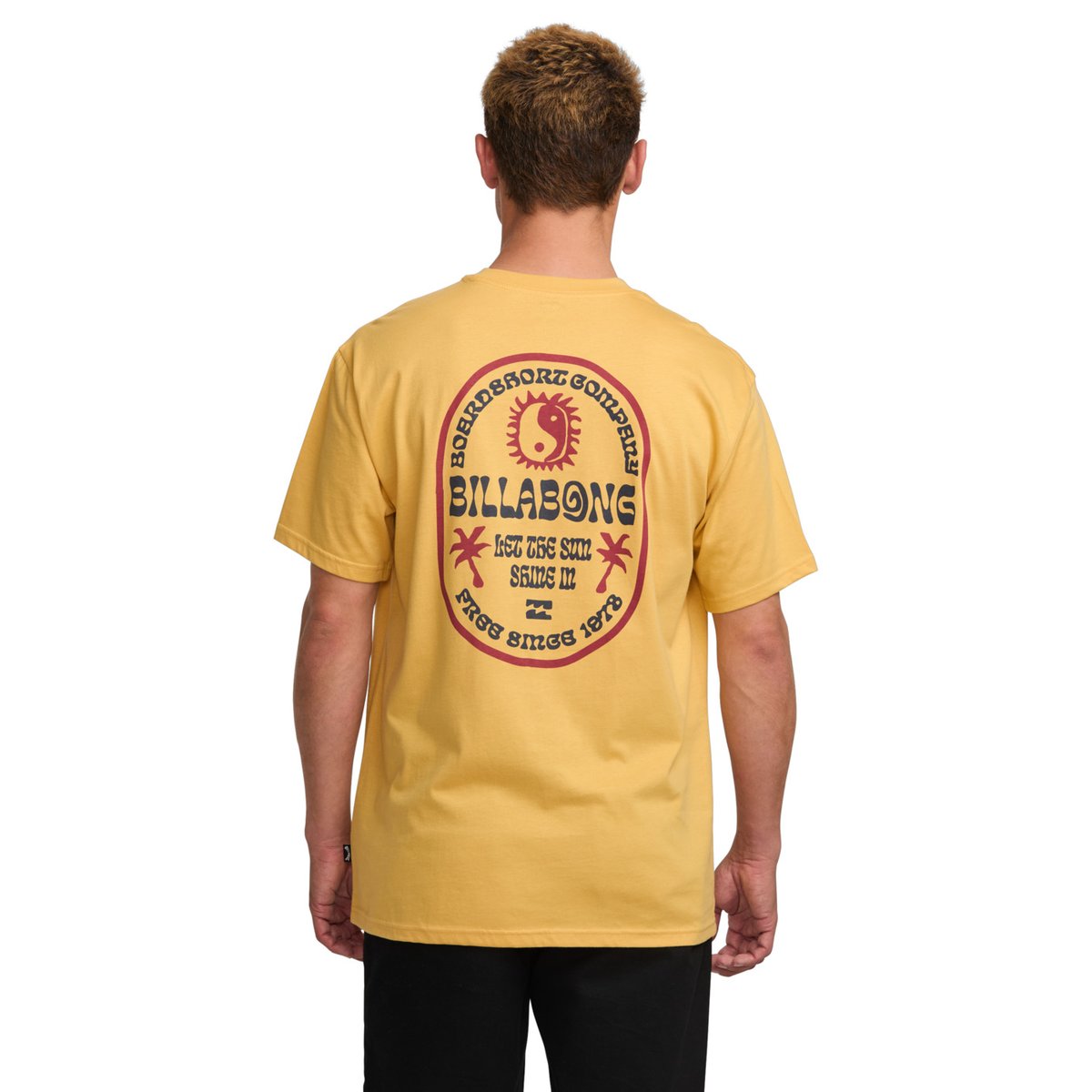 T-shirt à manches courtes SUNNY DAZE PREMIUM jaune vintage gold, BILLABONG