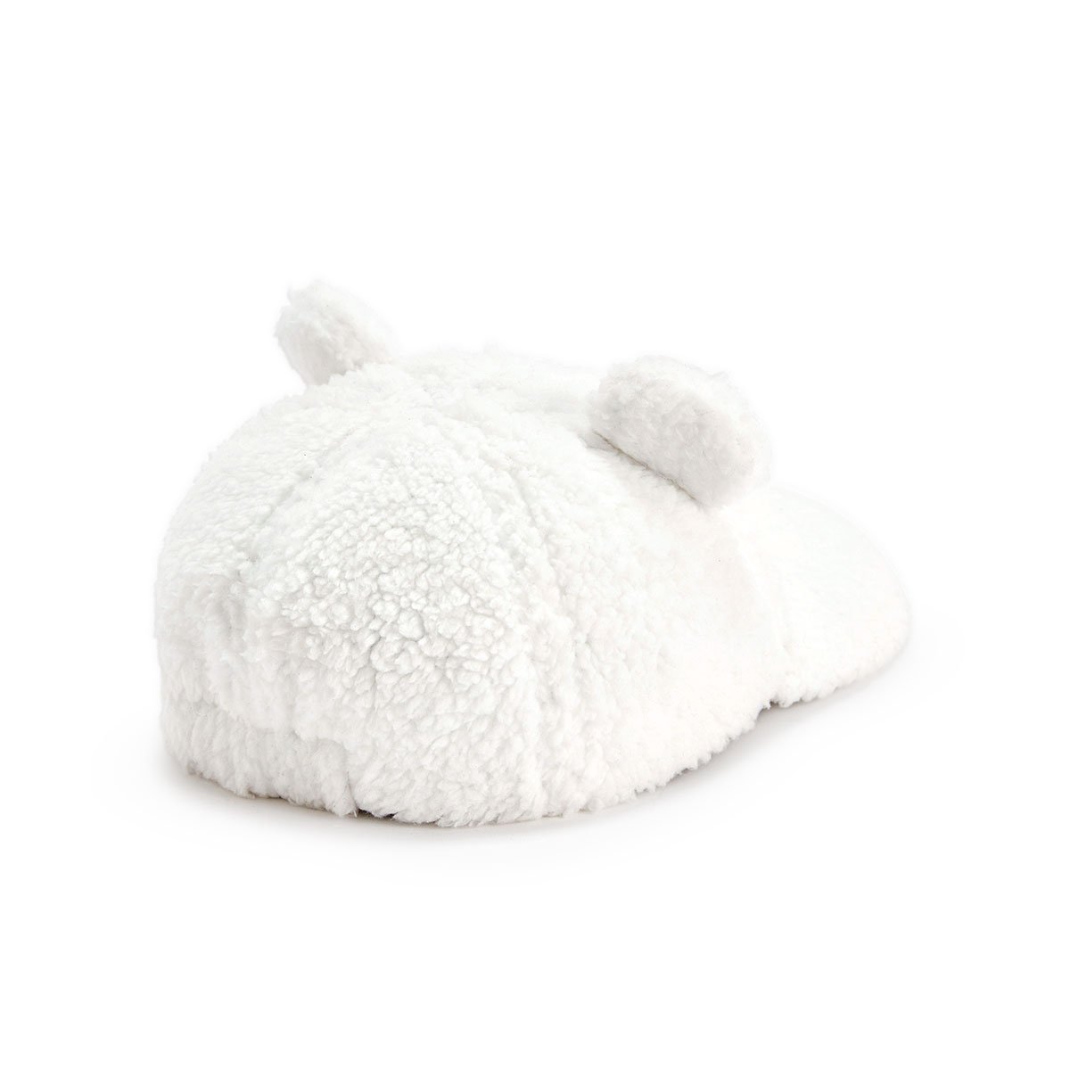 Casquette bébé en sherpa Charlie ecru, PETIT BEGUIN