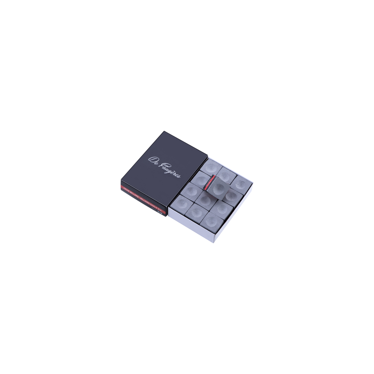 Boite de 12 craies Coloris Gris gris, CHLOE STORA X LA REDOUTE