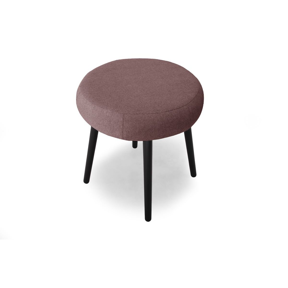 Pouf tissu lisse, EDEN rose, BOBOCHIC