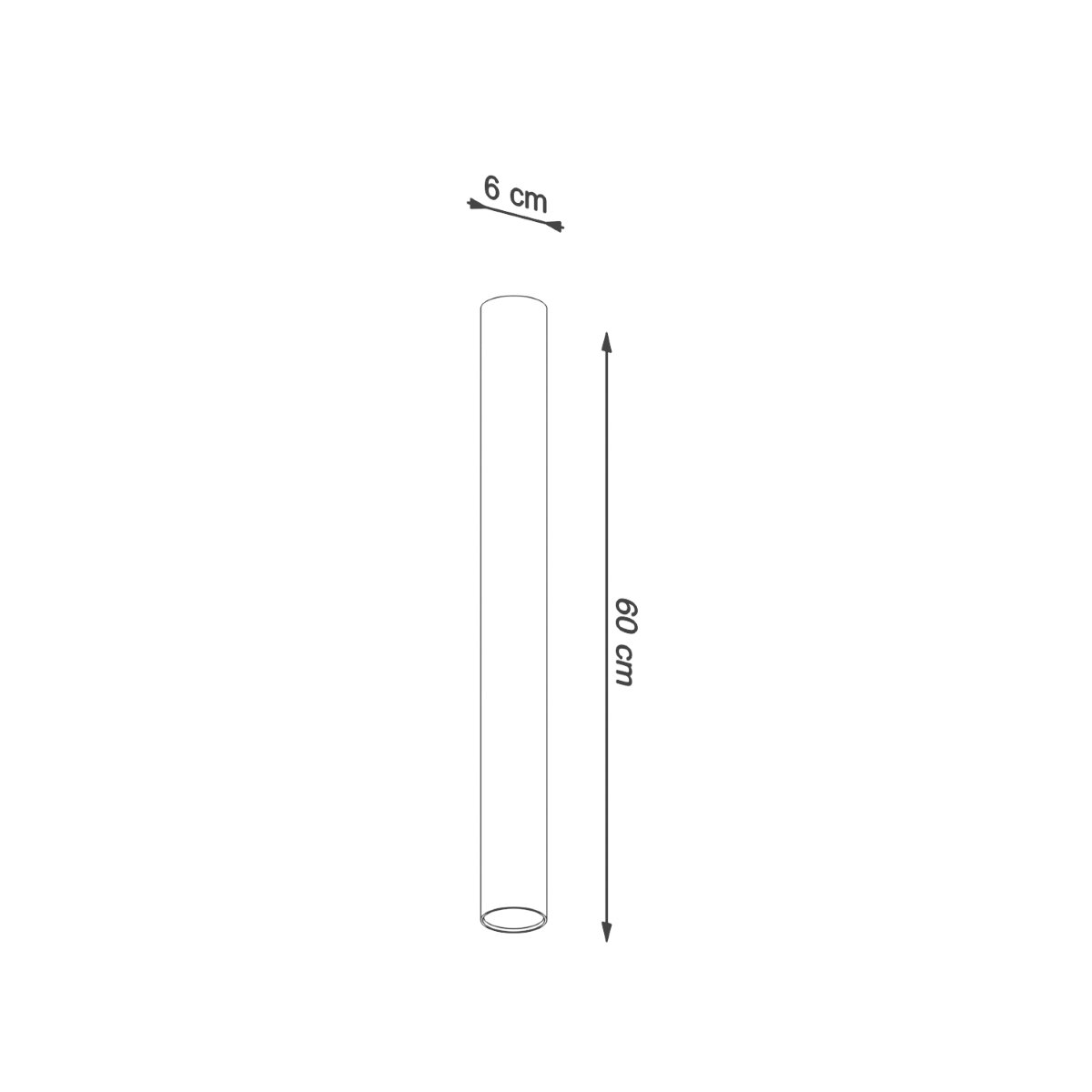Plafonnier Acier Blanc GU10 1 Lagos 60 blanc, EDEN