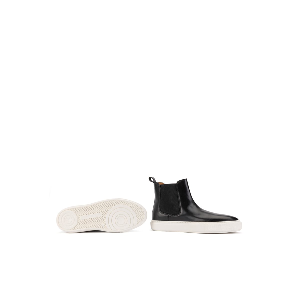 Bottines cuir Hastings black, MARTINELLI