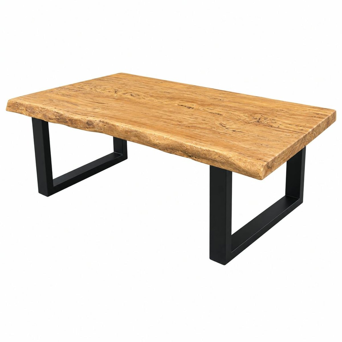 Table basse en bois de teck recyclé TIMOR bois naturel, PIER IMPORT