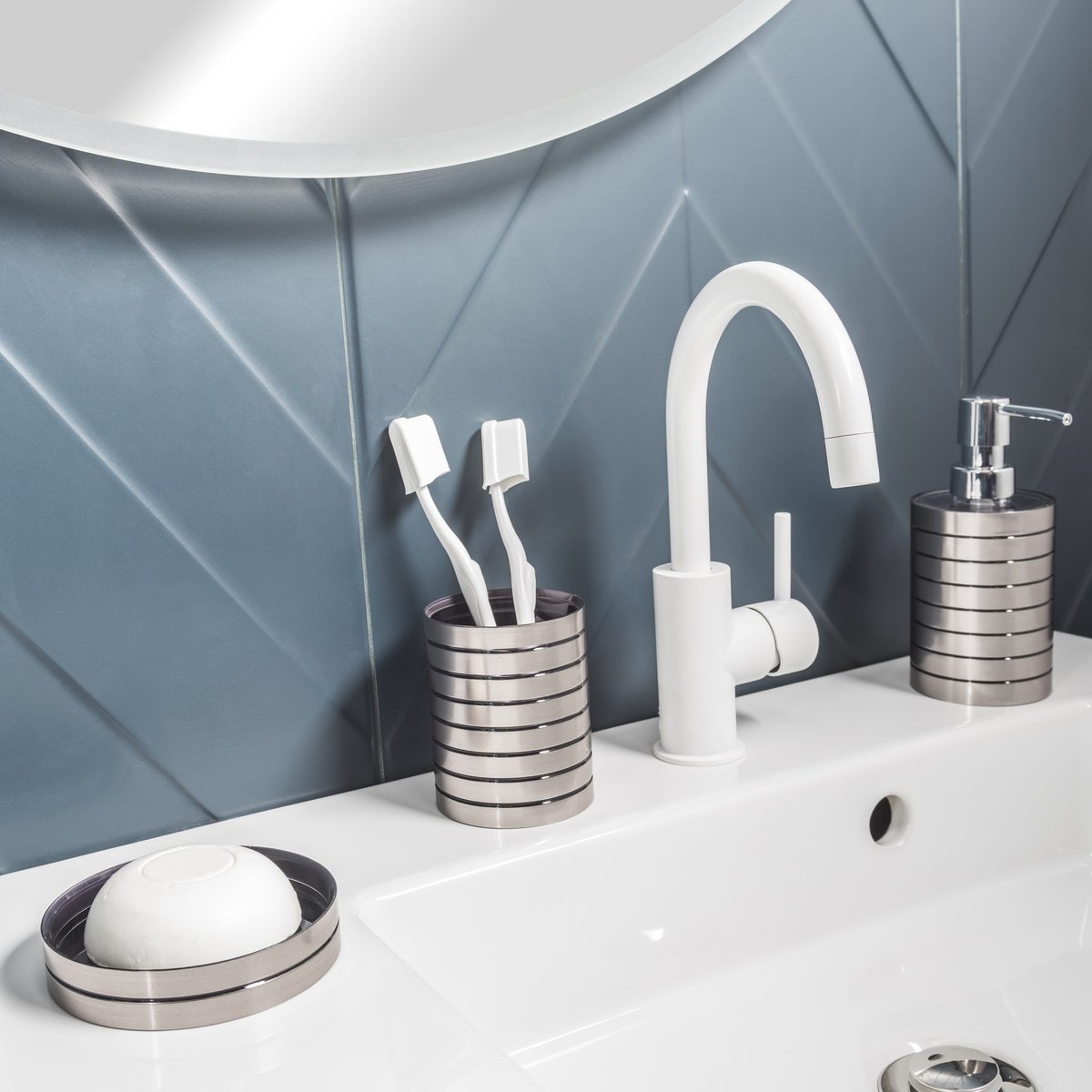 Distributeur brillant, STREET chrome, SENSEA