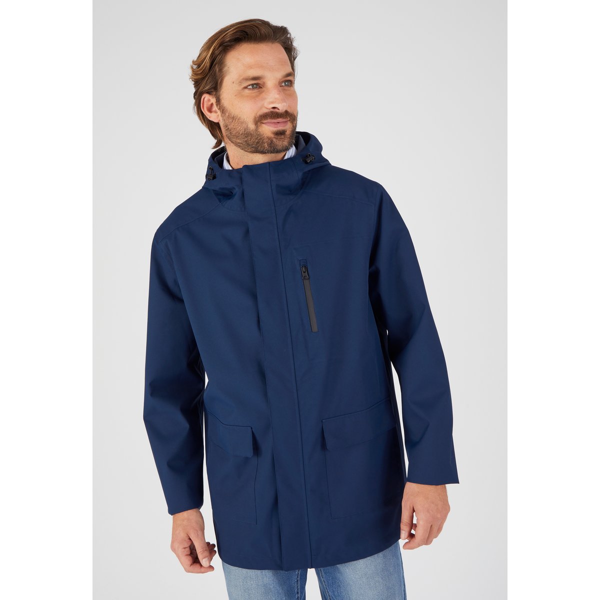 Parka RainProtect bleu marine, DAMART