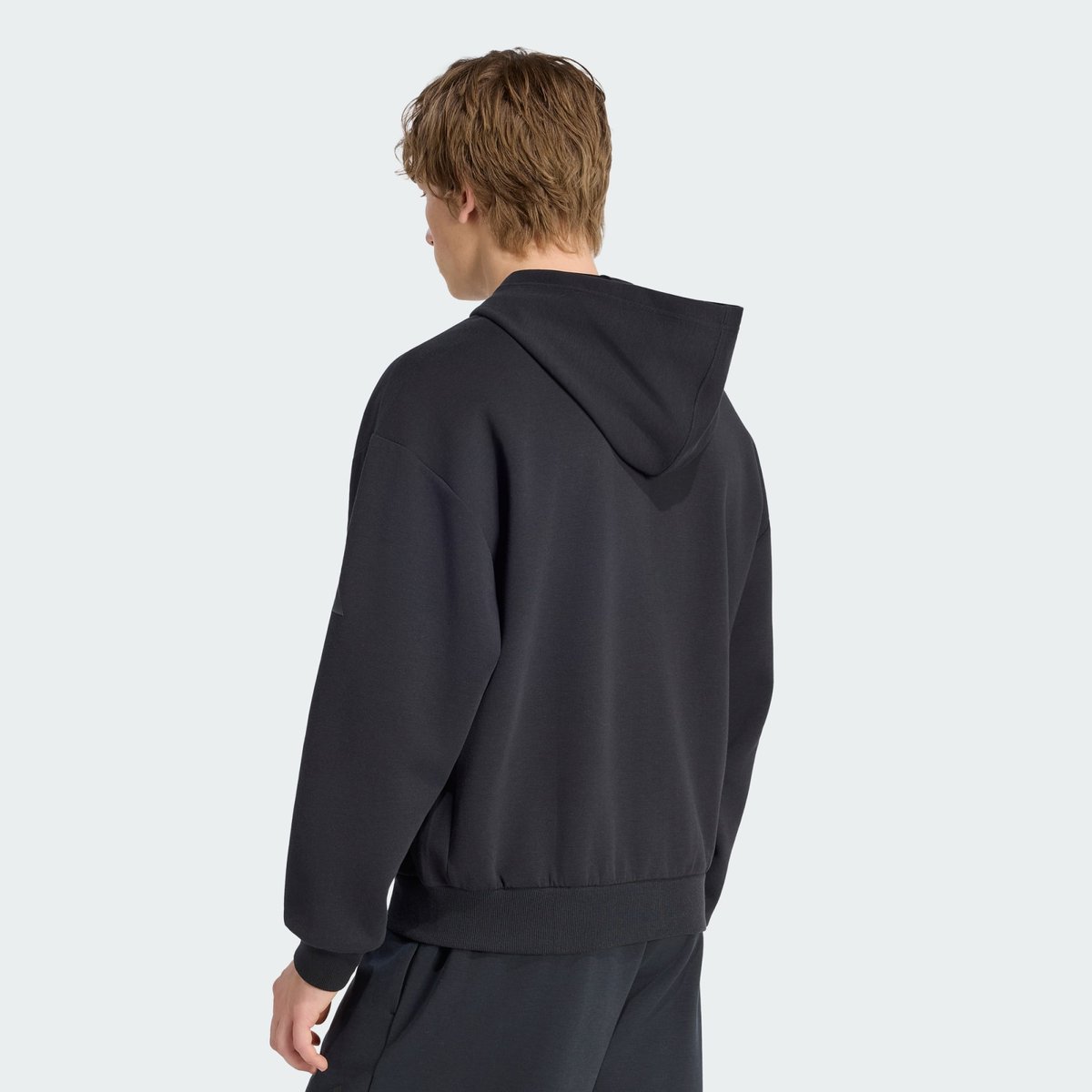 Sweat-Shirt À Capuche Soft Lux Avec Zip Sur Toute La Longueur Sweat-Shirt À Capuche Soft Lux Avec Zip Sur Toute La Longueur black, ADIDAS SPORTSWEAR