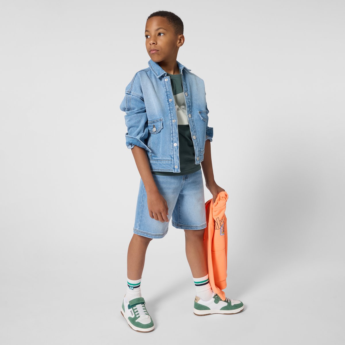 Bermuda en jean double stone, DKNY