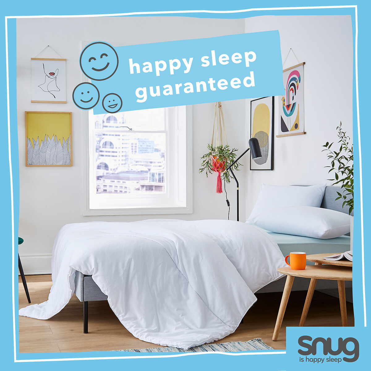 Chill Out 4.5 Tog Duvet white, SNUG
