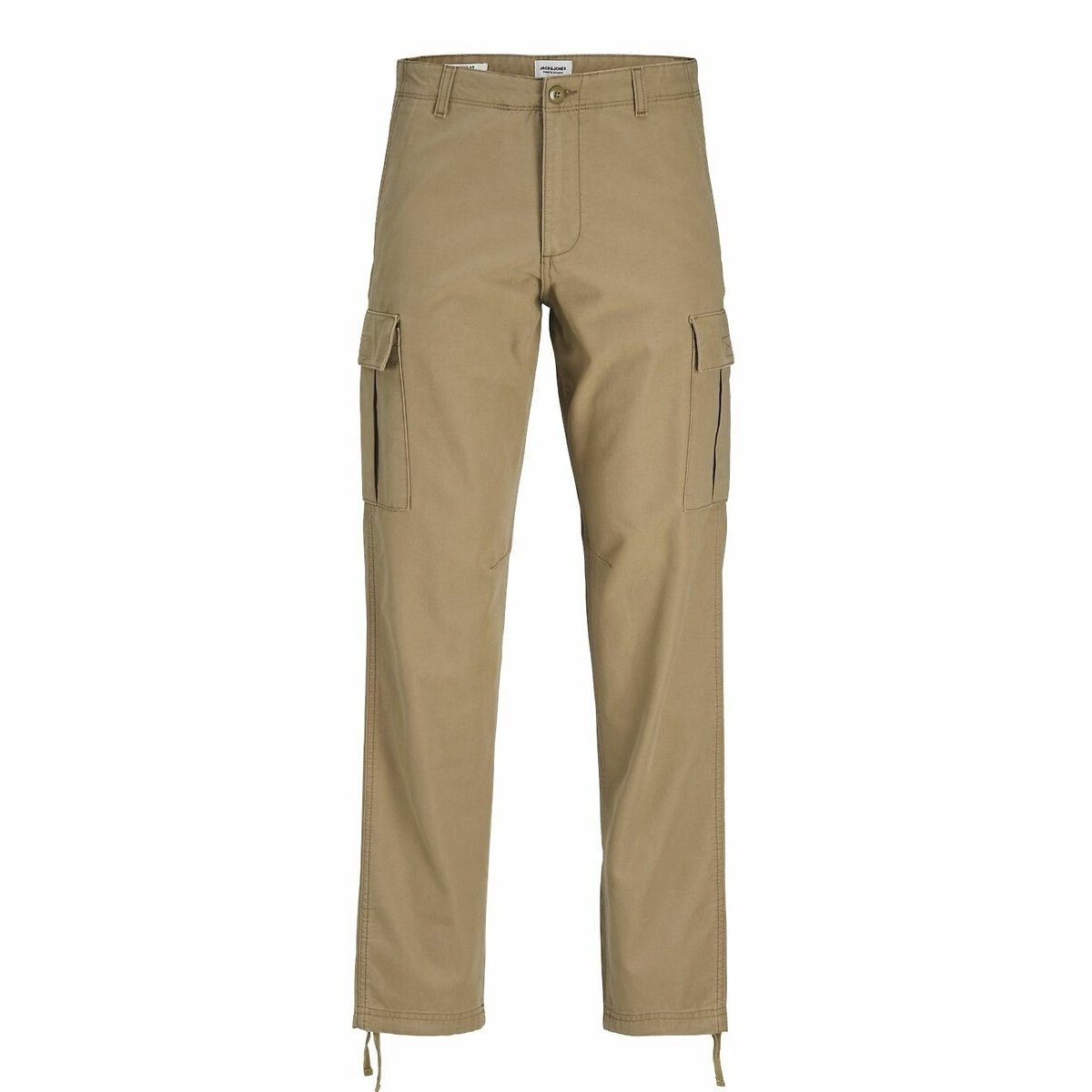 Pantalón cargo con bajos ajustados beige , JACK & JONES