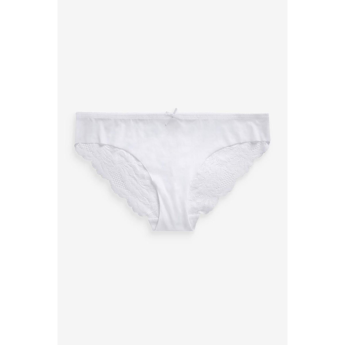 Slips brésiliens avec dentelle, lot de 3 noir - nude - blanc, NEXT