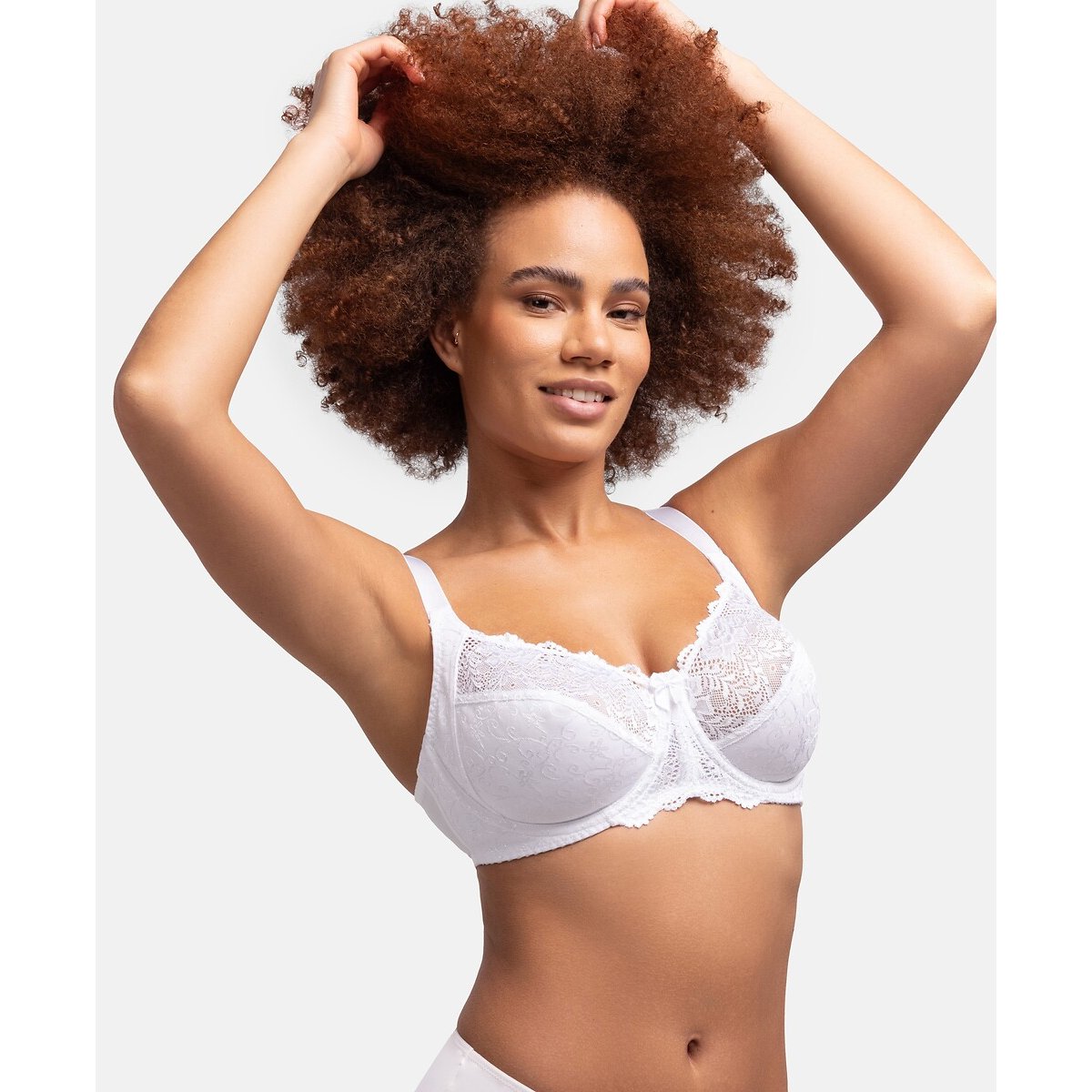 Reggiseno contenitivo PHILIPPA bianco, DORINA