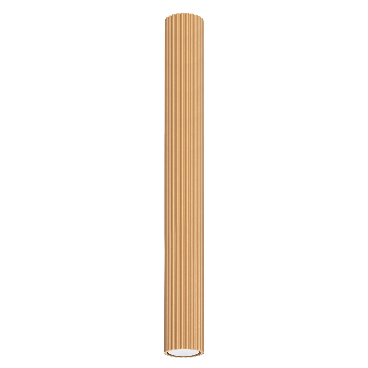 Plafonnier Aluminium Doré GU10 1 Karbon 60 jaune, EDEN