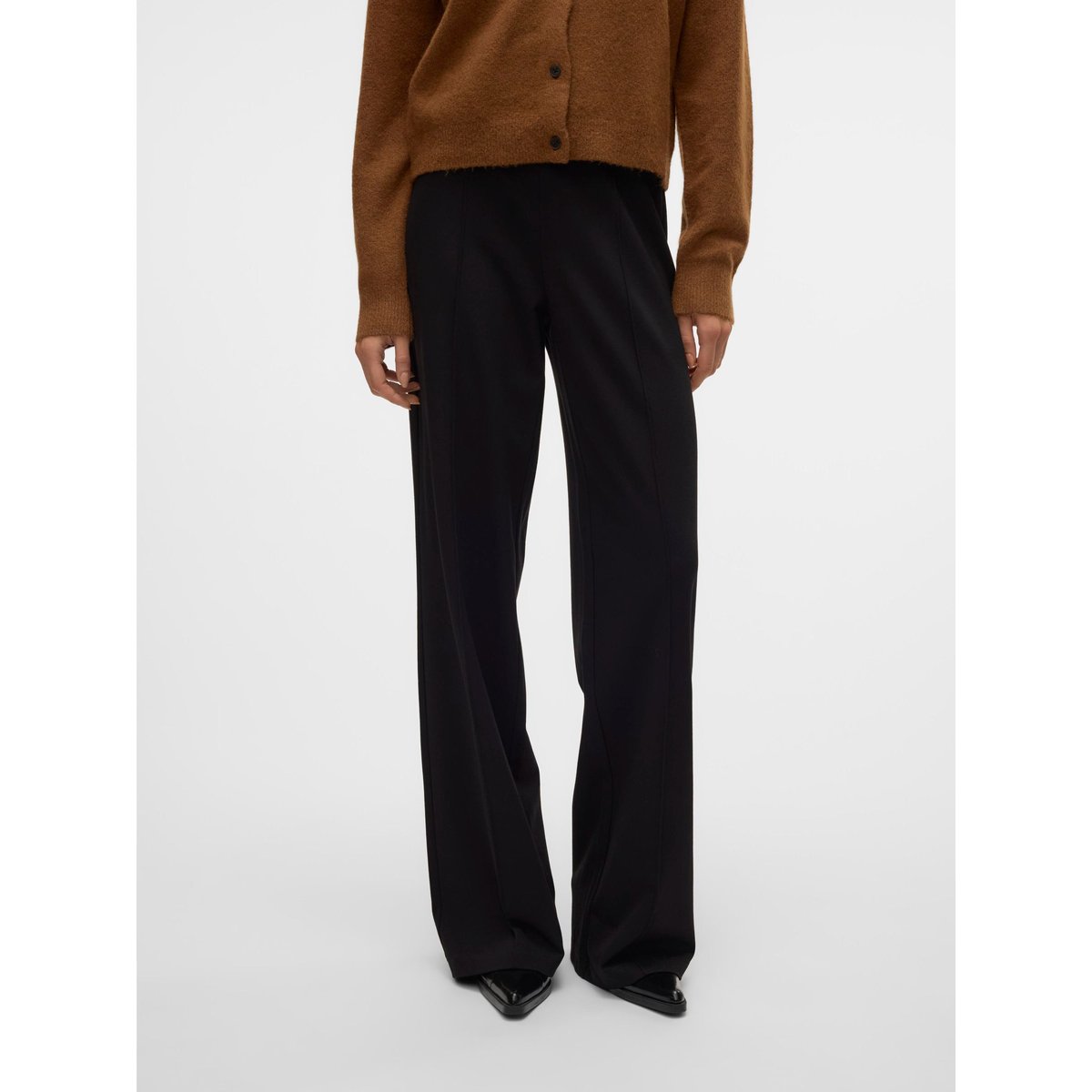 Pantalon À Jambe Large noire - black, VERO MODA