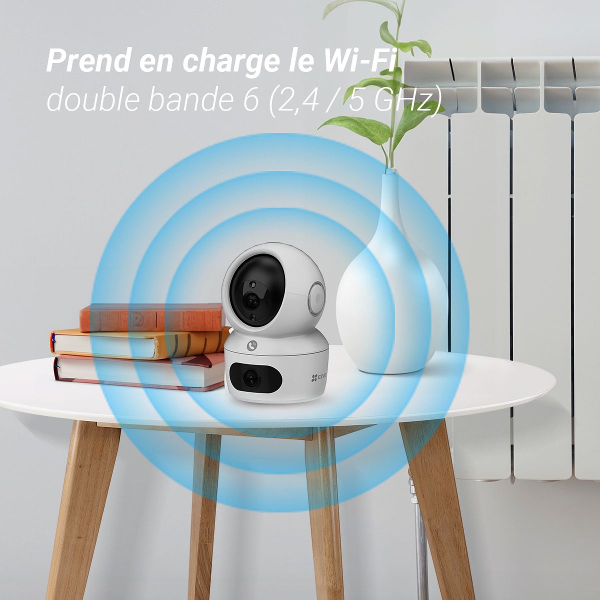 Caméra de surveillance H7C 2K+ Dual couleur unique, EZVIZ