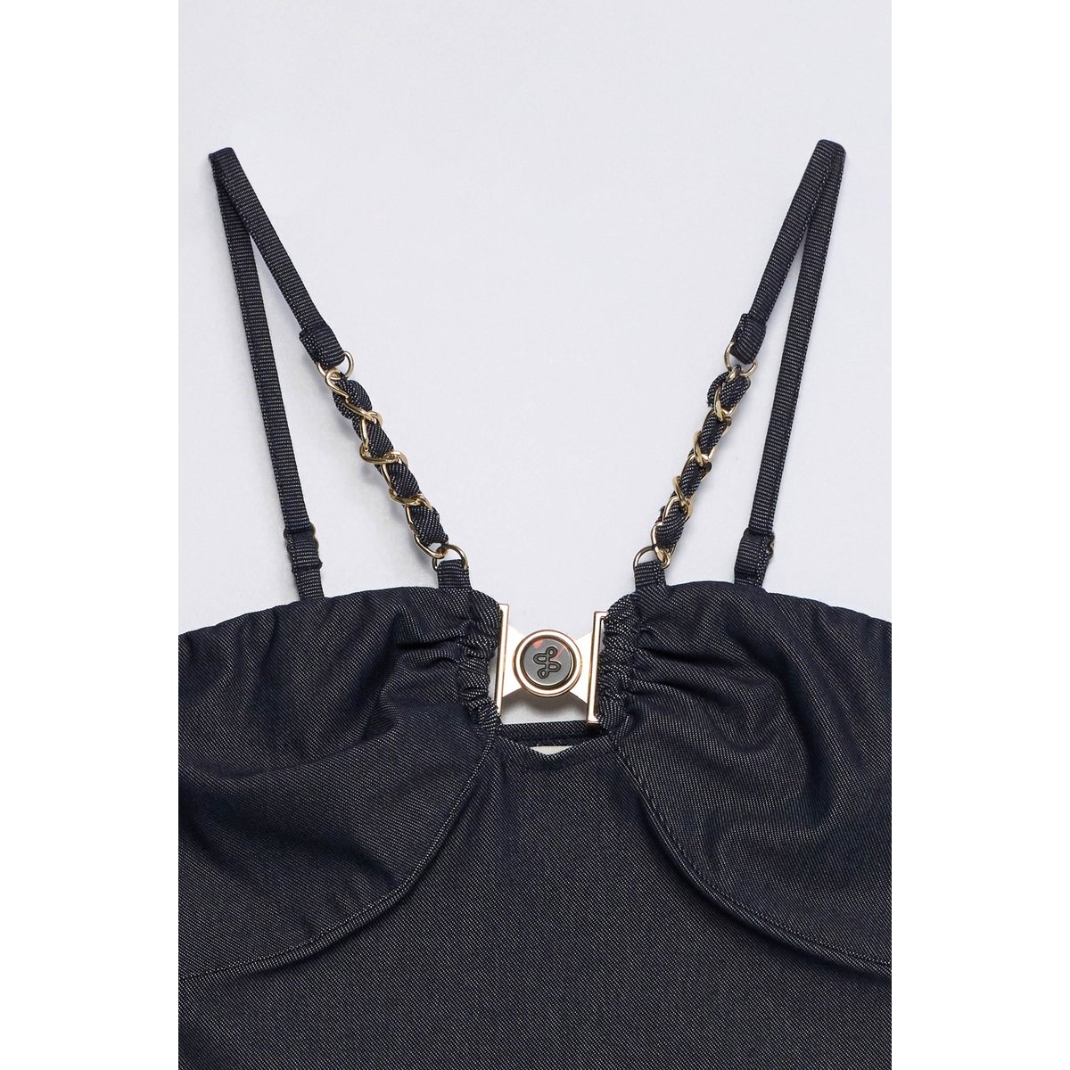 TOP DENIM bleu foncé, SALSA JEANS