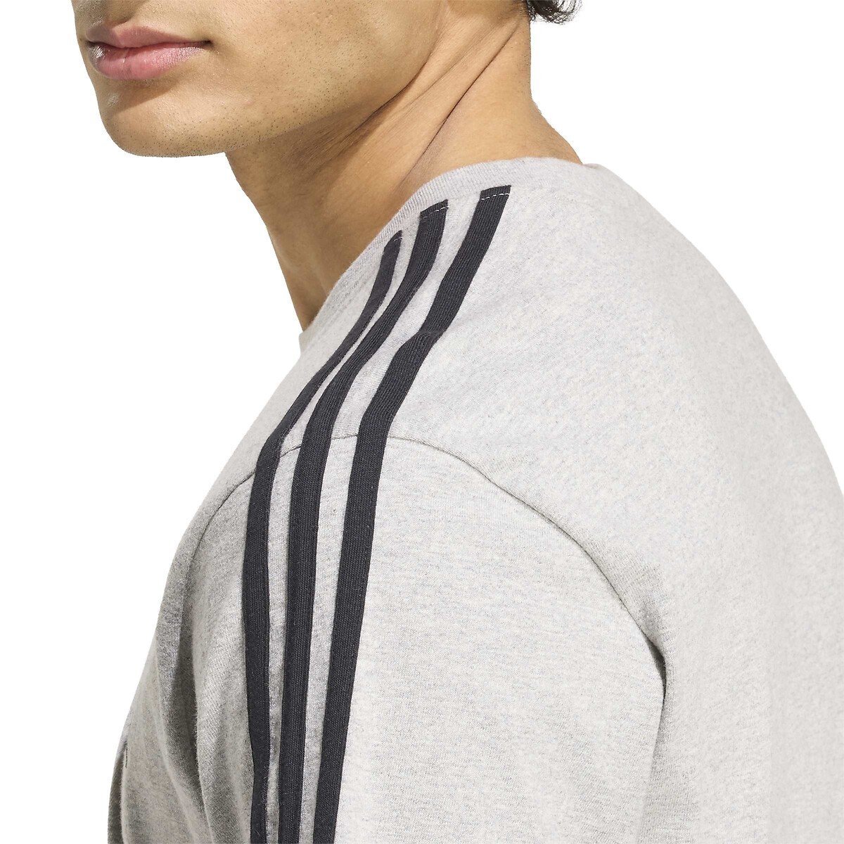 T-shirt a maniche corte, ESSENTIALS grigio chiné , ADIDAS SPORTSWEAR