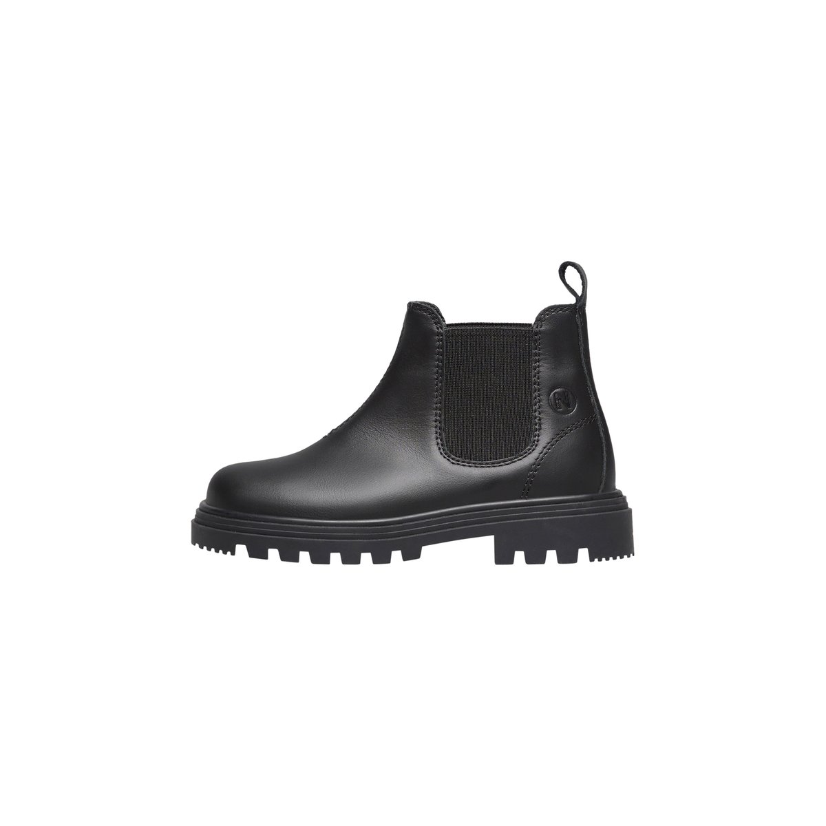 Chaussures premiers pas en cuir KEEIRA noir-, NATURINO