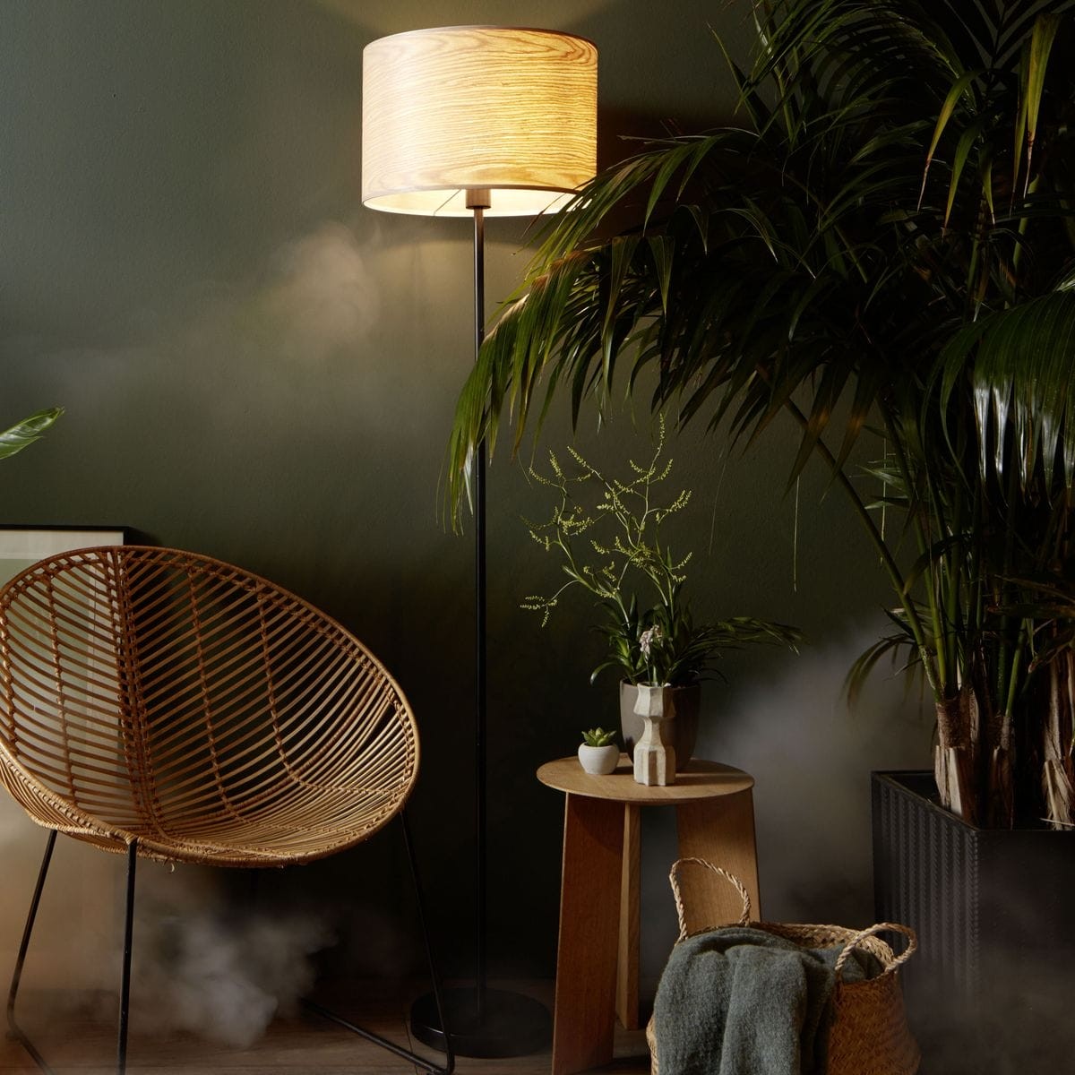 Lampadaire    ROMM noir, BRILLIANT