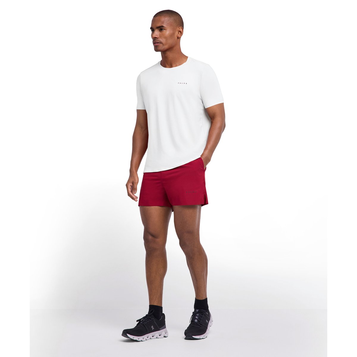 T-Shirt neige, FALKE