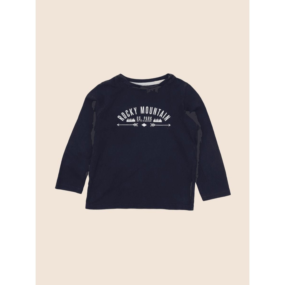 Tee-shirt - Très bon état bleu, VERTBAUDET