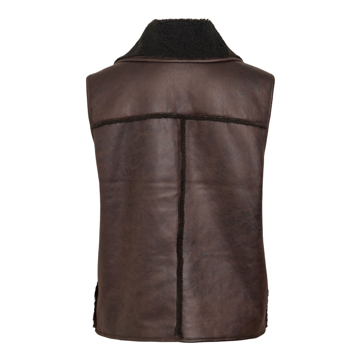 Gilet marron - demitasse1, VILA