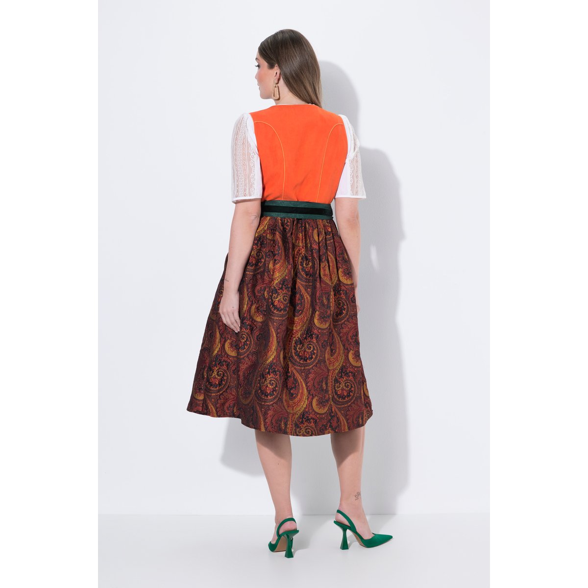 Costume traditionnel bavarois, effet daim rouille, ULLA POPKEN