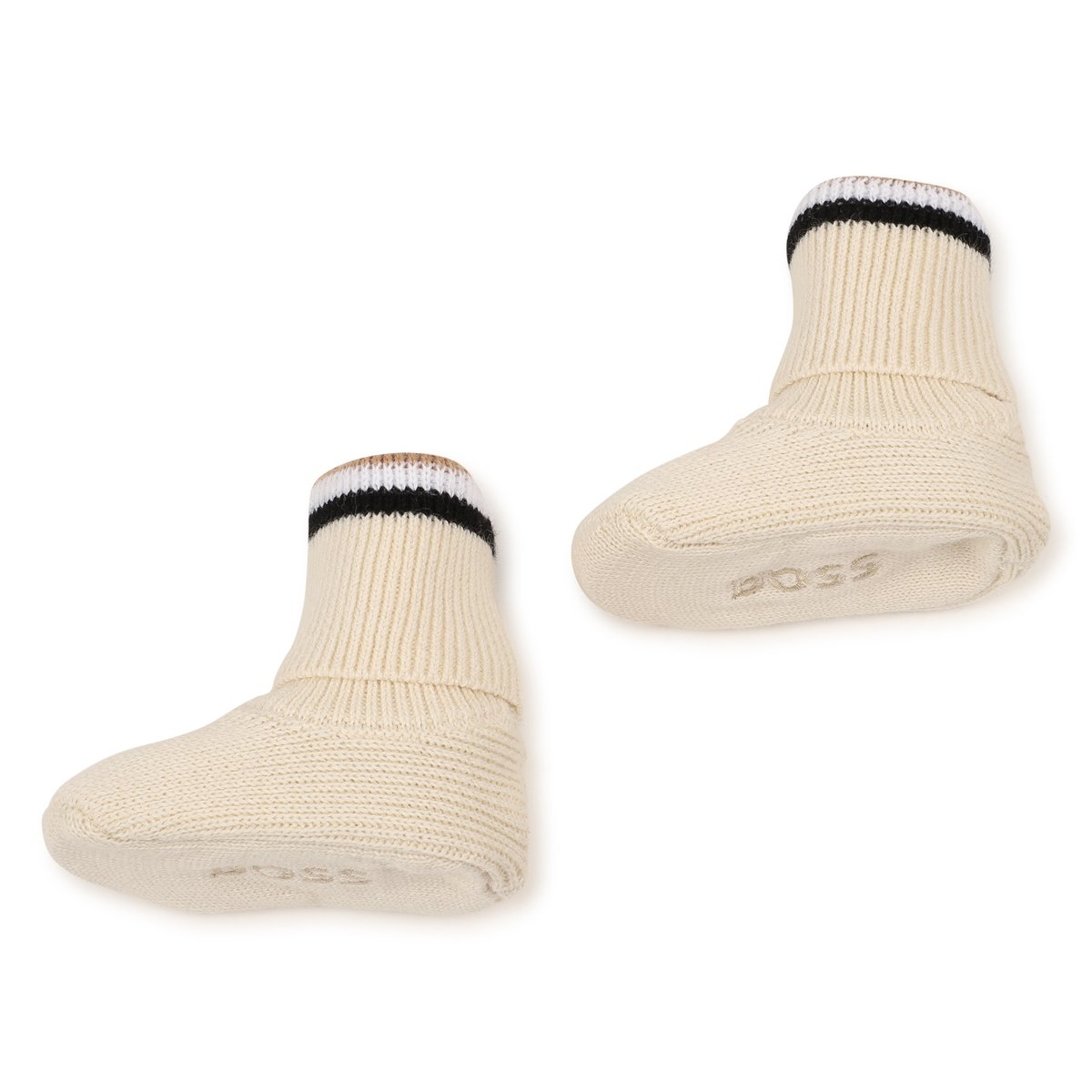 Ensemble bonnet et chaussons new beige, BOSS KIDSWEAR