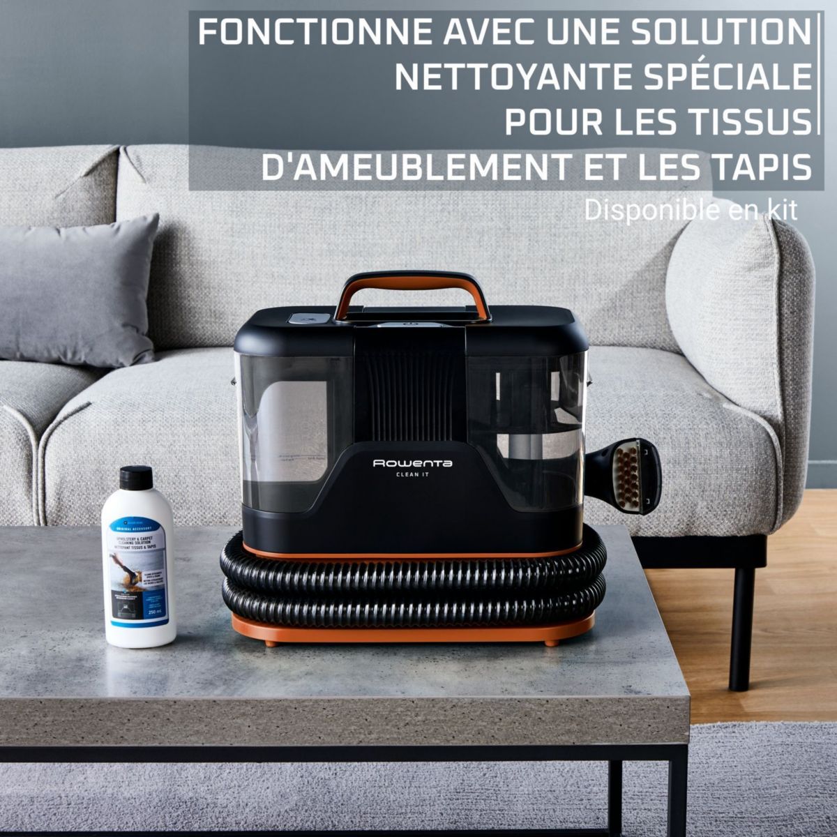 Nettoyeur détacheur Clean It IN5011F0 couleur unique, ROWENTA