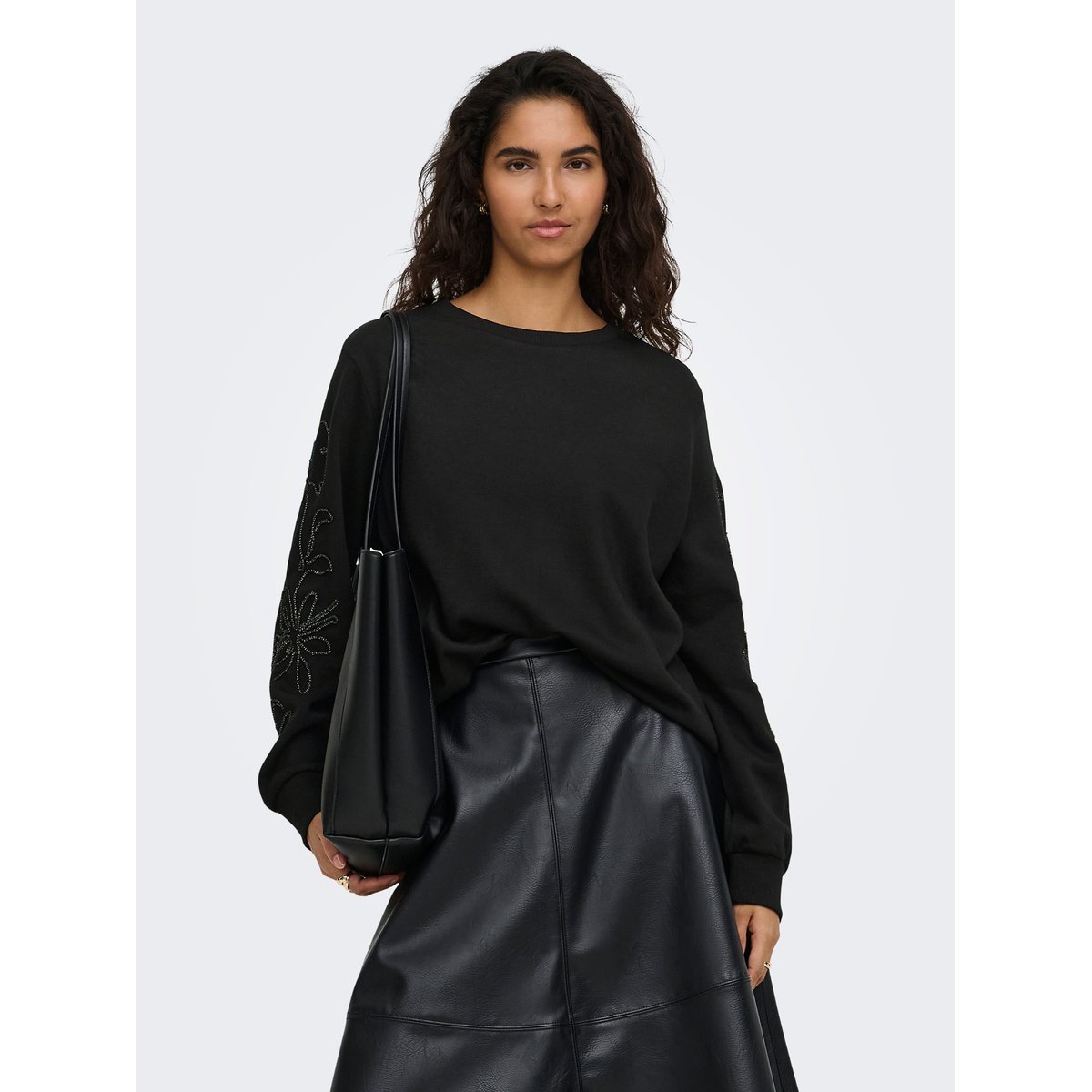 Sweat-Shirt black 1, JDY