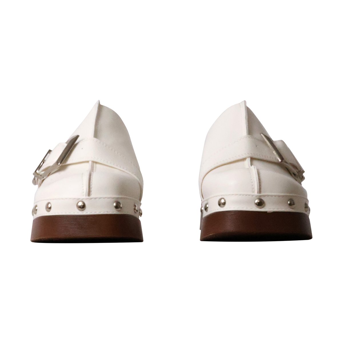 Mules à Enfiler blanc, ENZA NUCCI