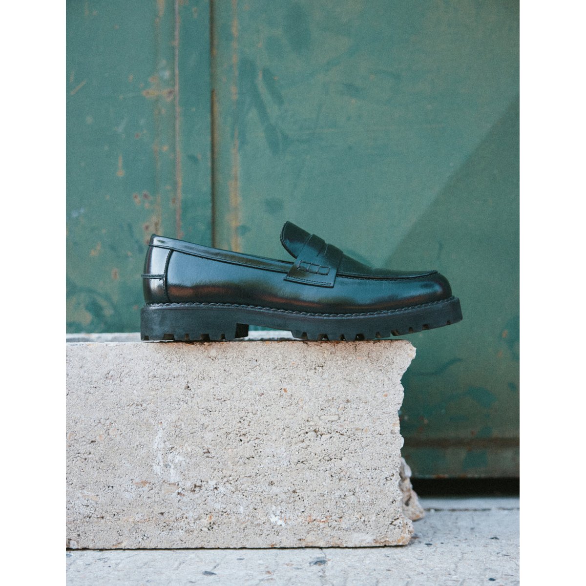 Mocassins ELLIOT noir, ODAJE