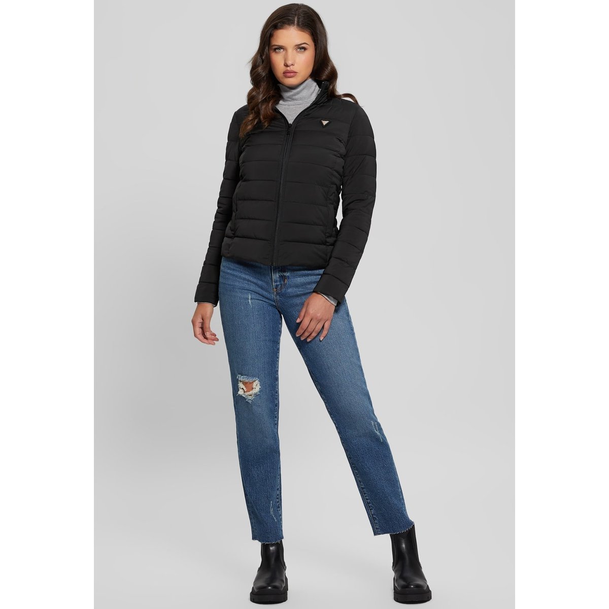 Doudoune Slim noir, GUESS