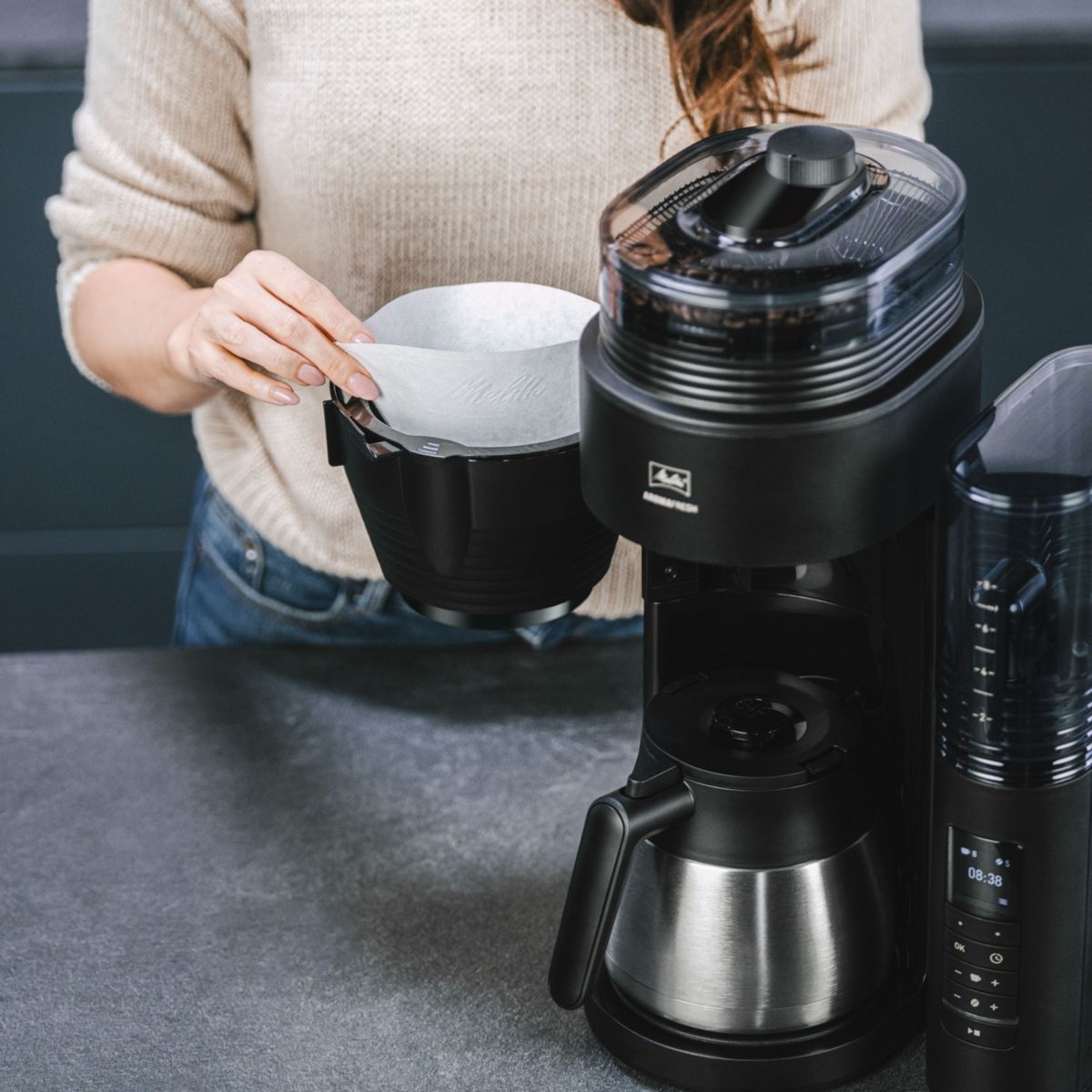 Cafetière isotherme AromaFresh Therm Pro 1030-11 couleur unique, MELITTA