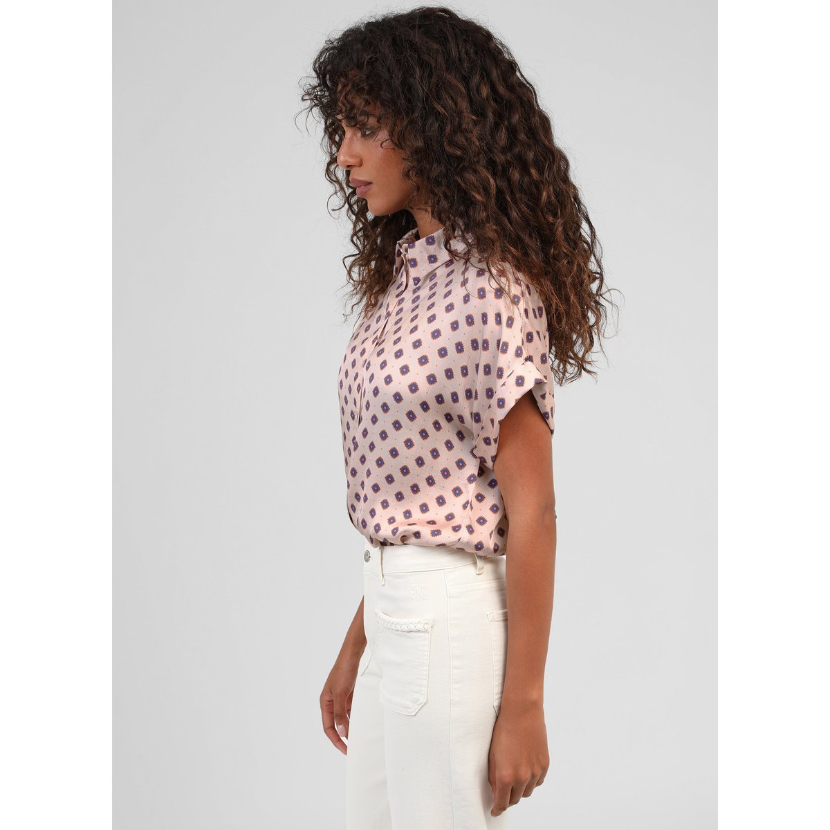 Chemise KACILIA lisanda ecru, AN'GE