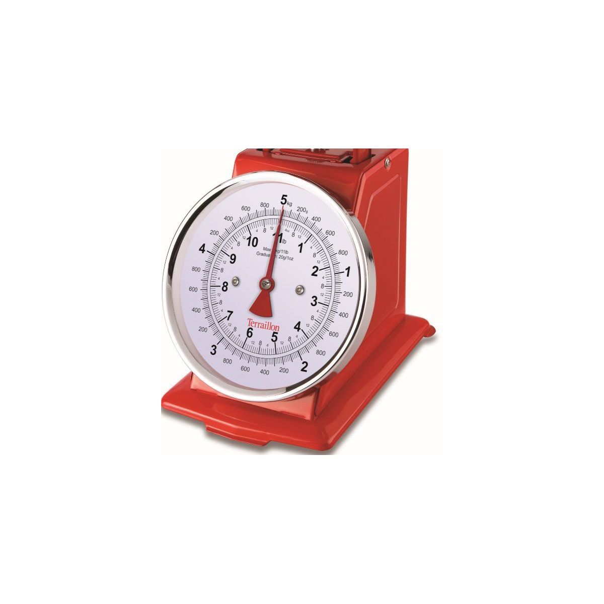 Balance de cuisine TRADITION 500 rouge rouge, TERRAILLON
