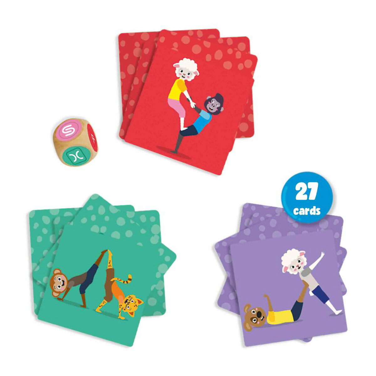 Jogo "Animais Acrobatas", SES multicolor, SES