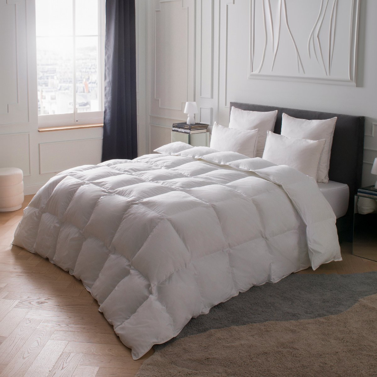 COUETTE SILENE Synthétique Chaude blanc, ANNE DE SOLENE