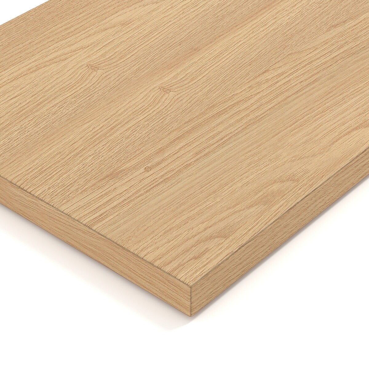 Lot de 2 étagères L110cm plaqué chêne, Johanez chêne naturel, AM.PM