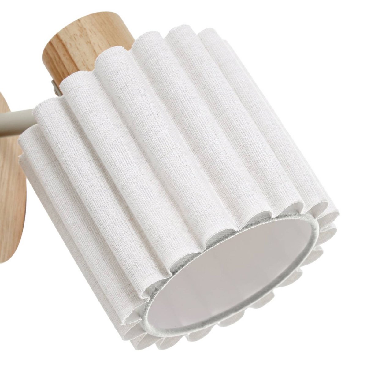 Applique en bois moderne, Shiloh bois clair, beige, LINDBY