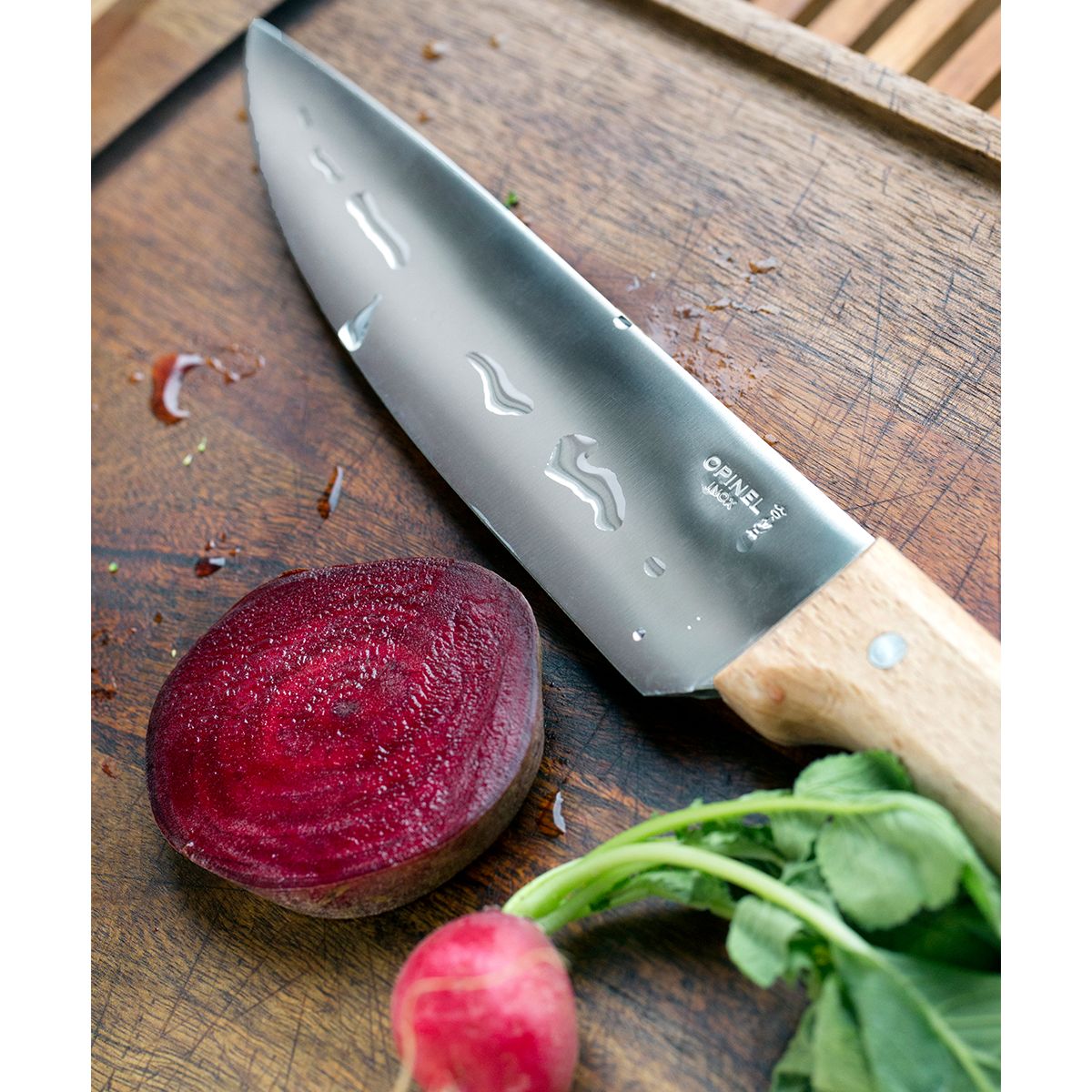 Couteau chef Parallèle No118 argent / métallique, OPINEL