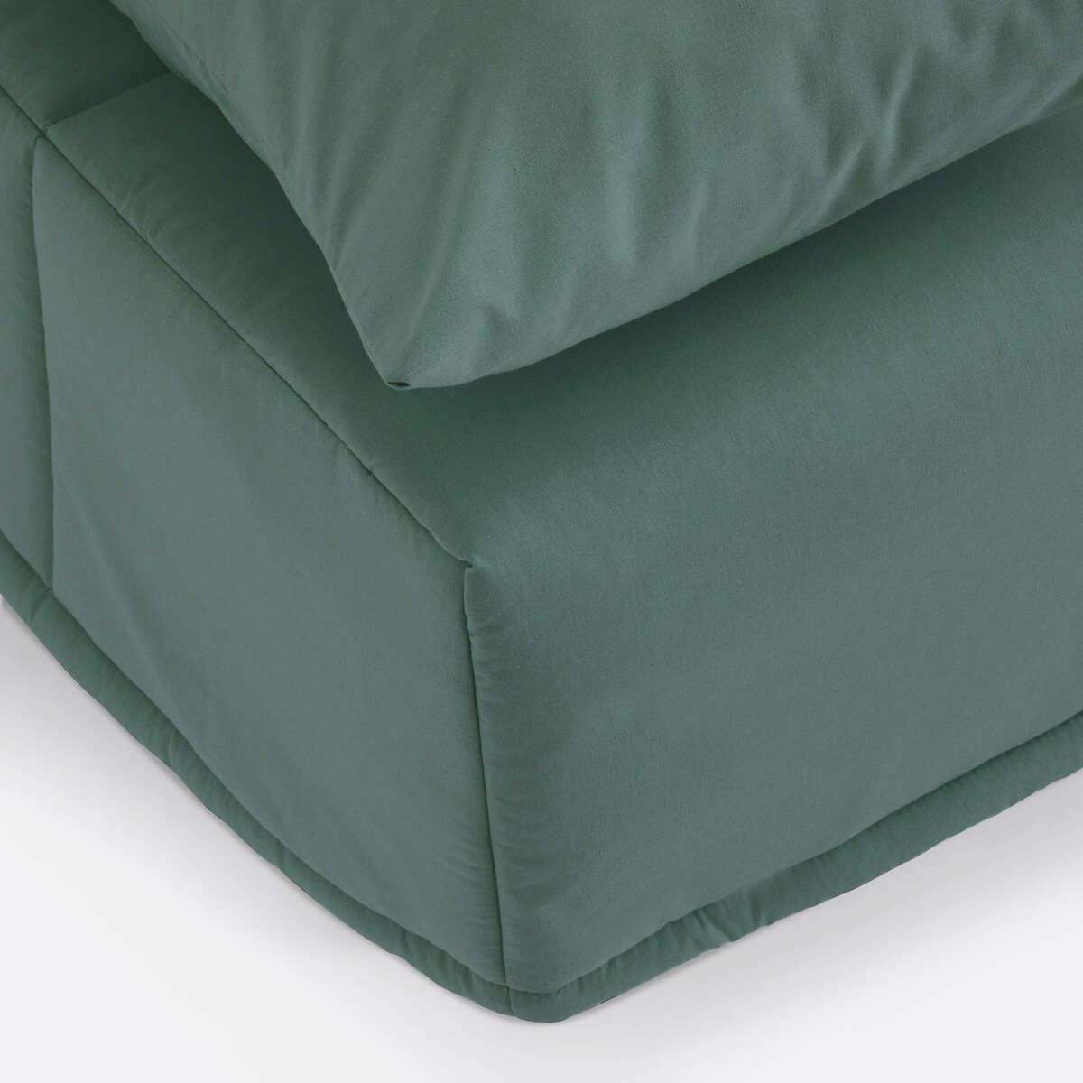 Clic-clac slaapbank schuim HR35 15 cm, 18 latten, Derek eucalyptus, SO'HOME