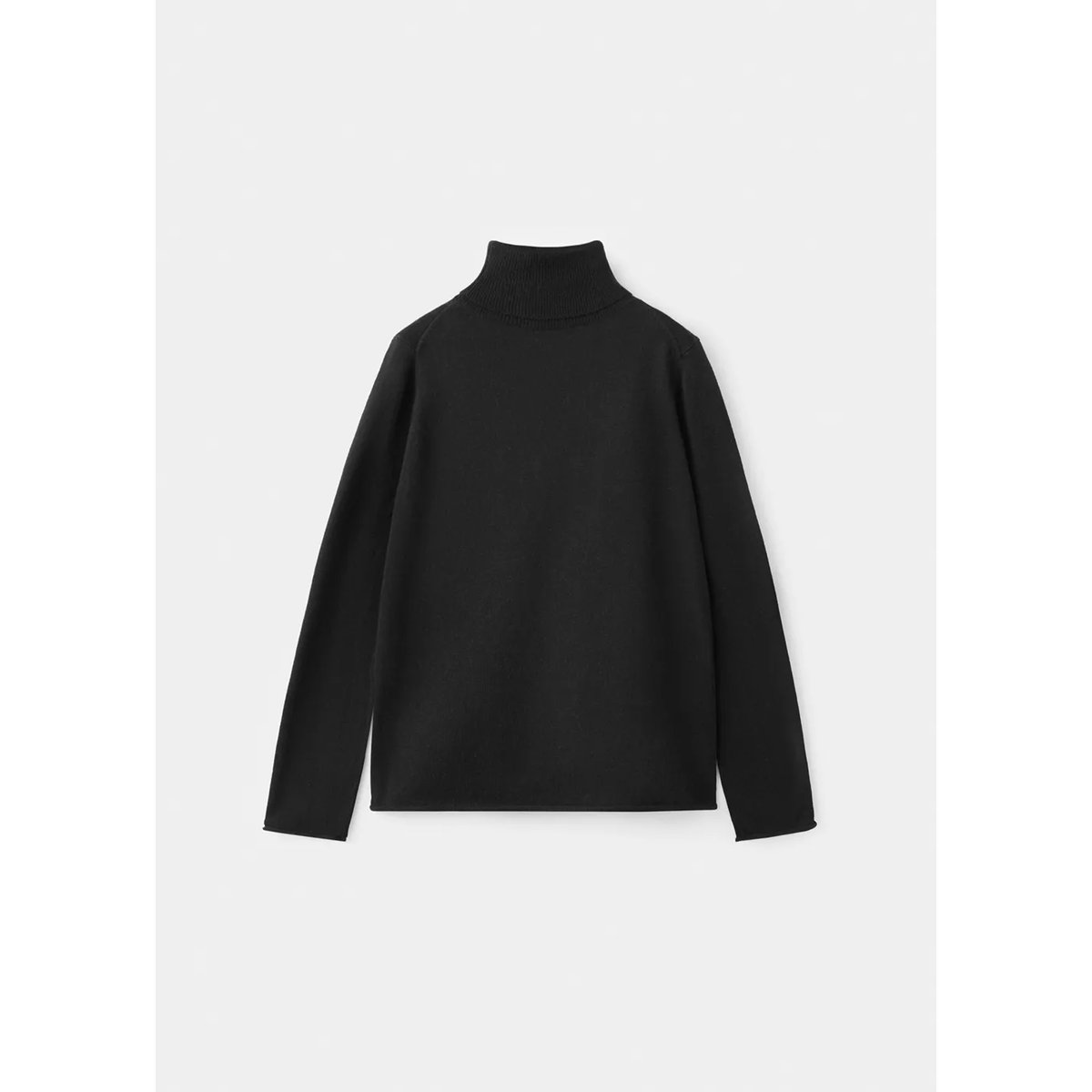 Pull-over maille col montant noir, MANGO KIDS