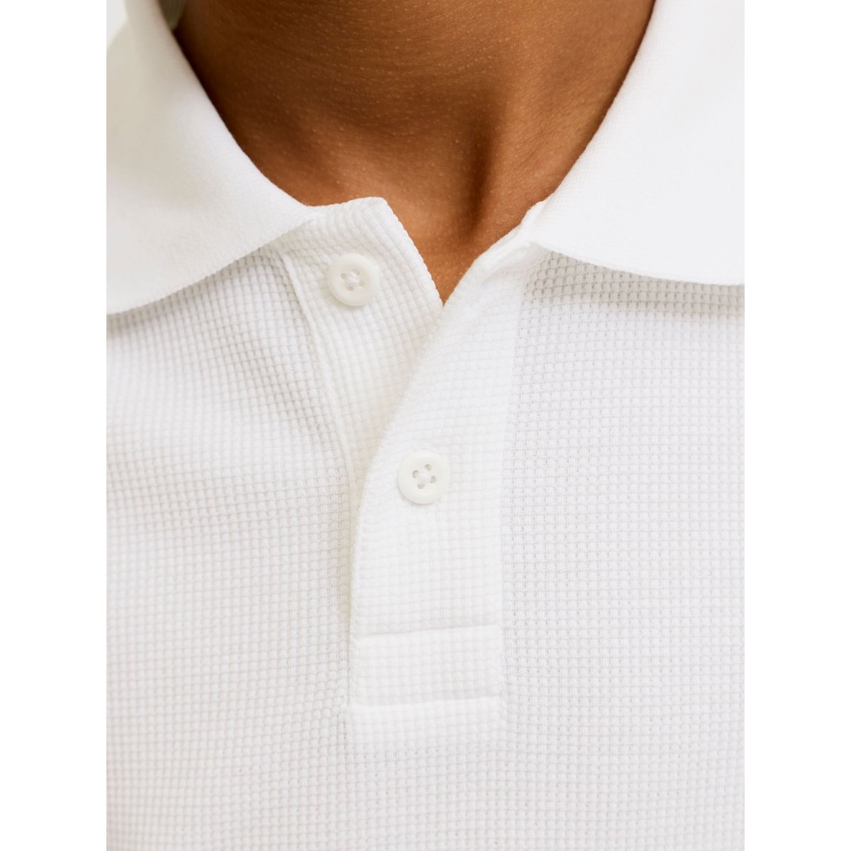 Polo white, JACK & JONES JUNIOR