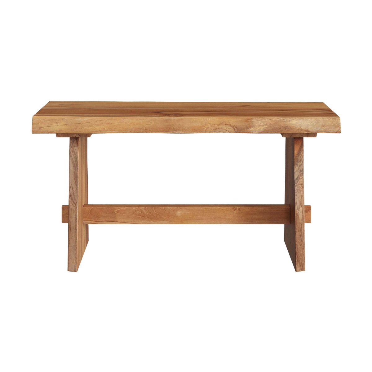 Banc 2 places en bois de teck recyclé 90 cm - VIC bois, MAISON PAVANE