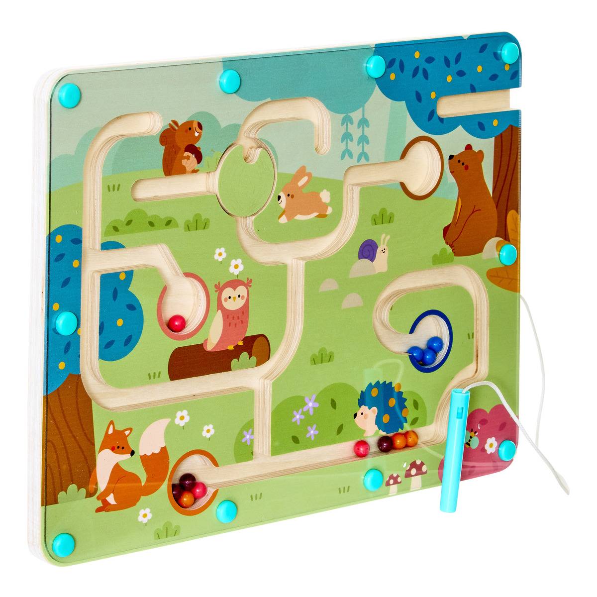 Jeu labyrinthe magnétique pour enfant NINO multicolore, ATMOSPHERA FOR KIDS