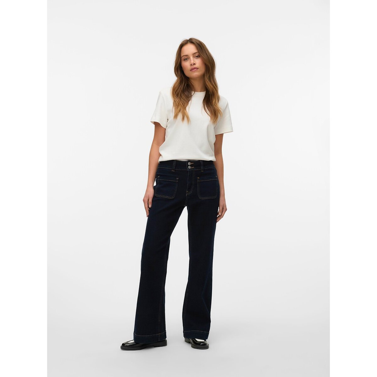 Jeans larghi nero , VERO MODA